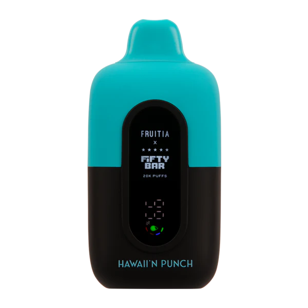 Hawaii'n Punch Fruitia x Fifty Bar 20K - Black Coral